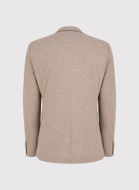 Dzianinowa marynarka w kolorze beżowym