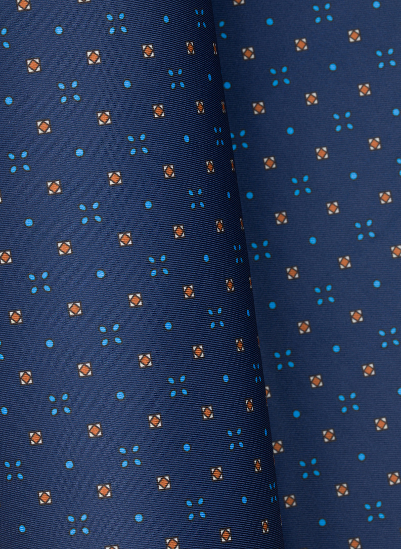 Męska poszetka w kolorze granatowym