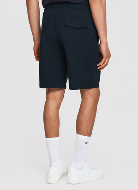 Granatowe szorty dresowe