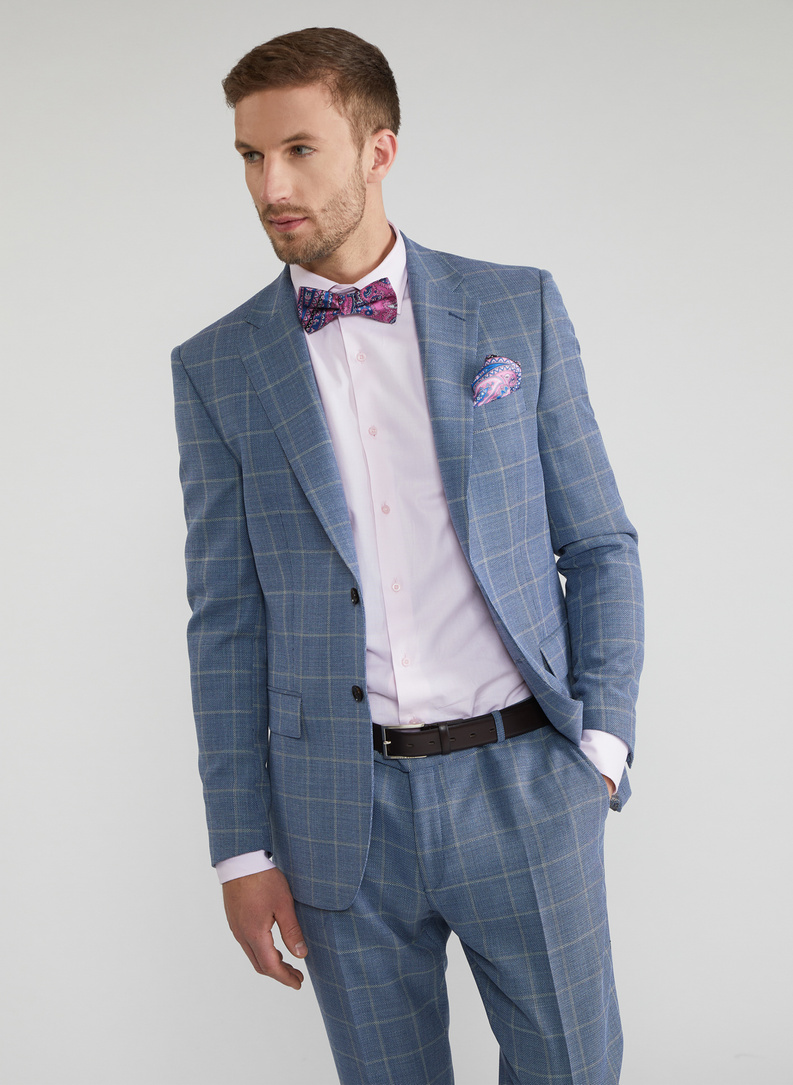 Mucha męska różowa P22SF-MX-010-R-0