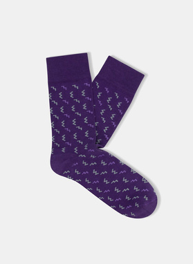 Skarpetki w zygzaki P000B-SX-514-F