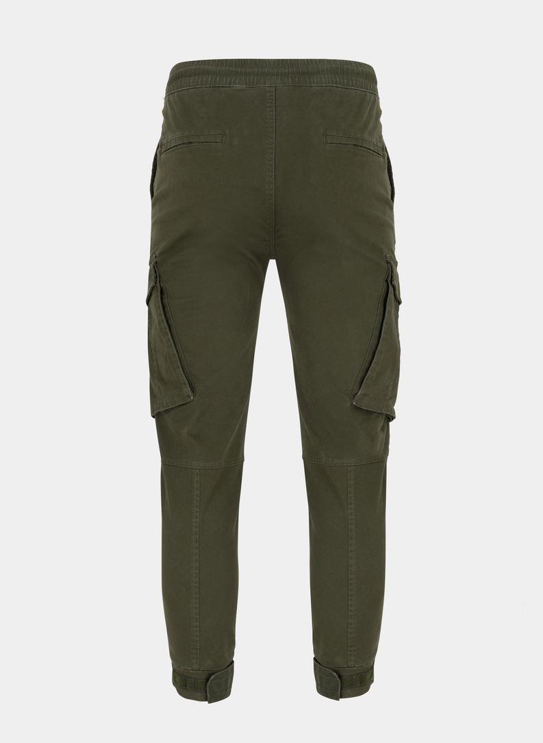 Spodnie cargo zielone P21WF-WX-046-Z