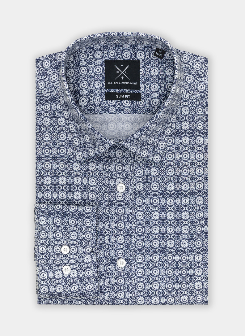 Koszula męska P22SF-1X-025-G-S