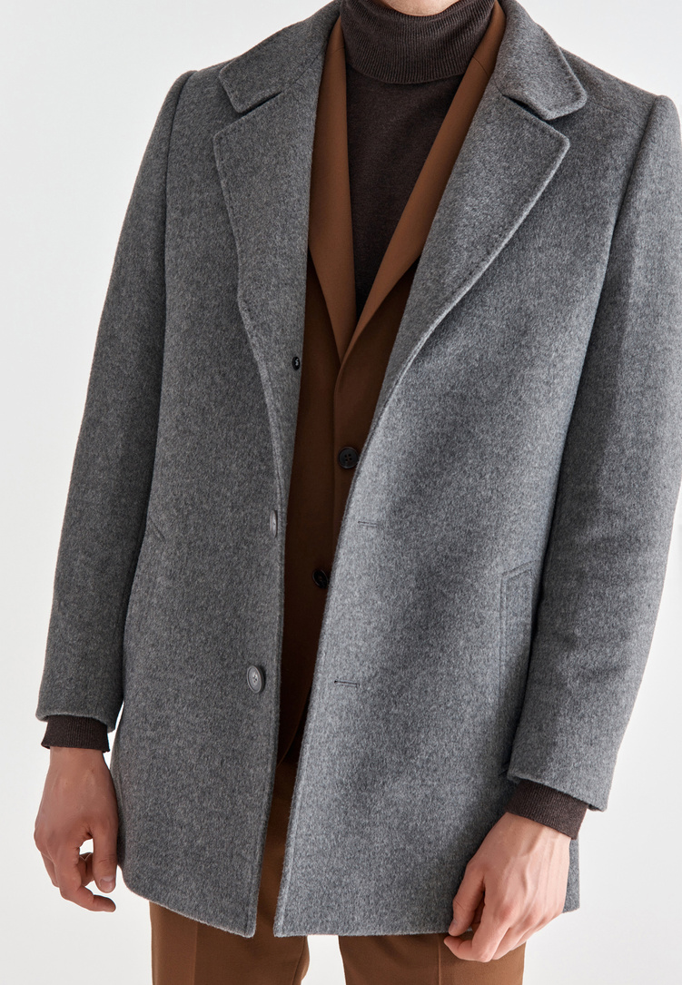 Płaszcz męski P21WF-7X-031-S