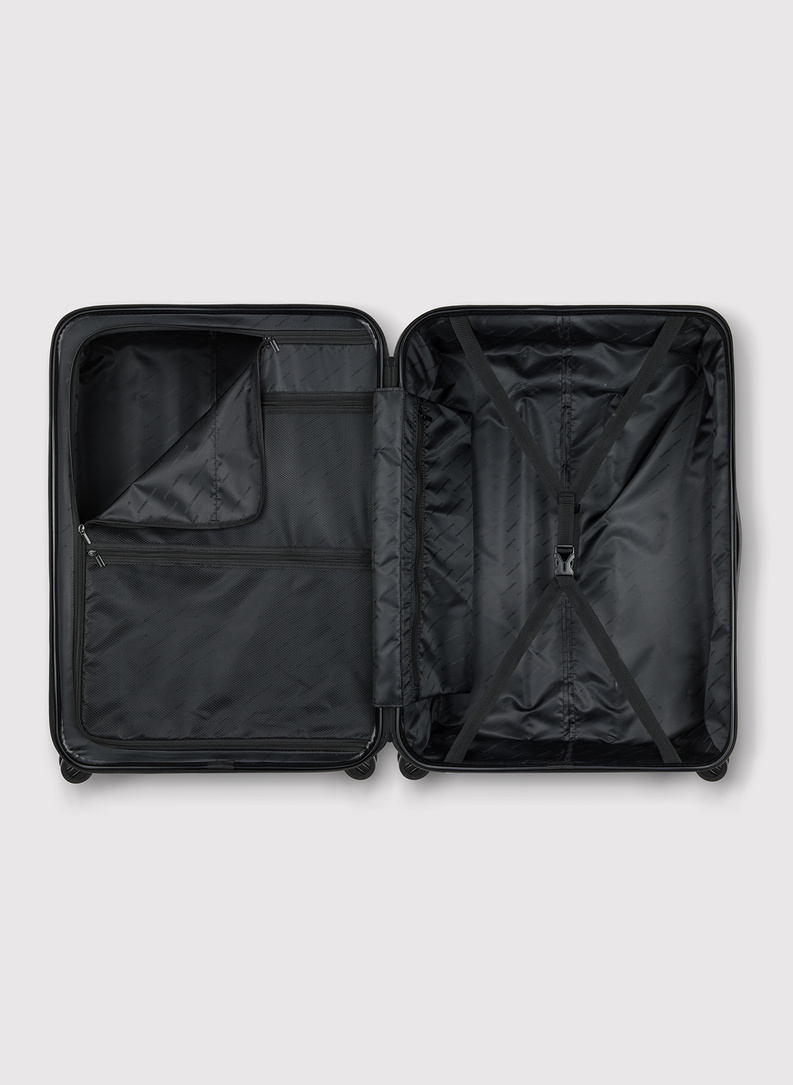 Komplet szarych walizek