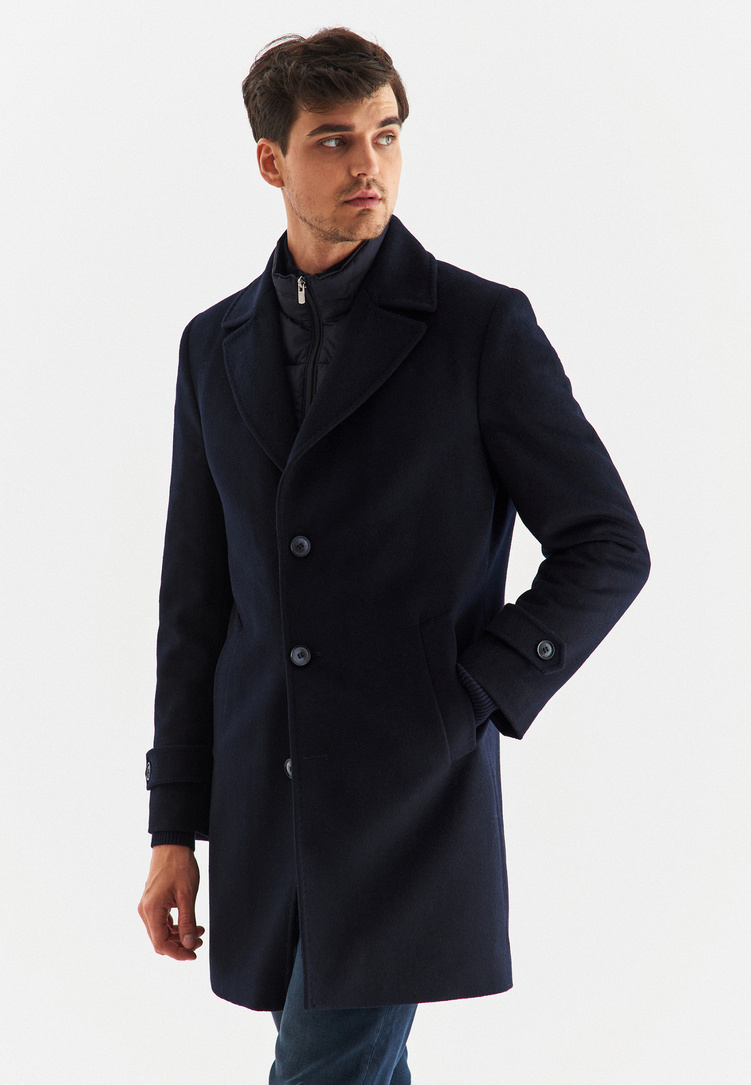 Płaszcz męski P22WF-7X-002-G-0