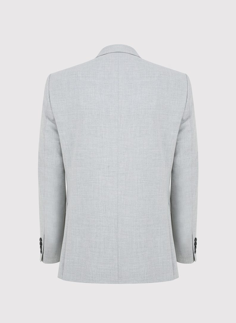 Marynarka garniturowa w kolorze jasnoszarym