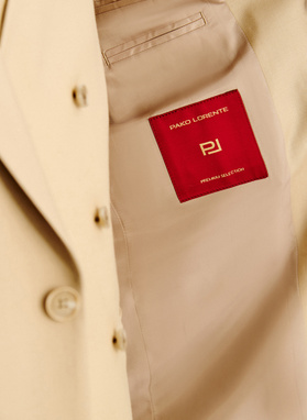 Ślubny wełniany garnitur męski