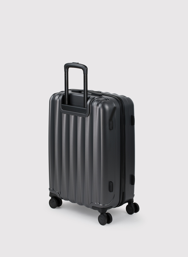 Komplet szarych walizek