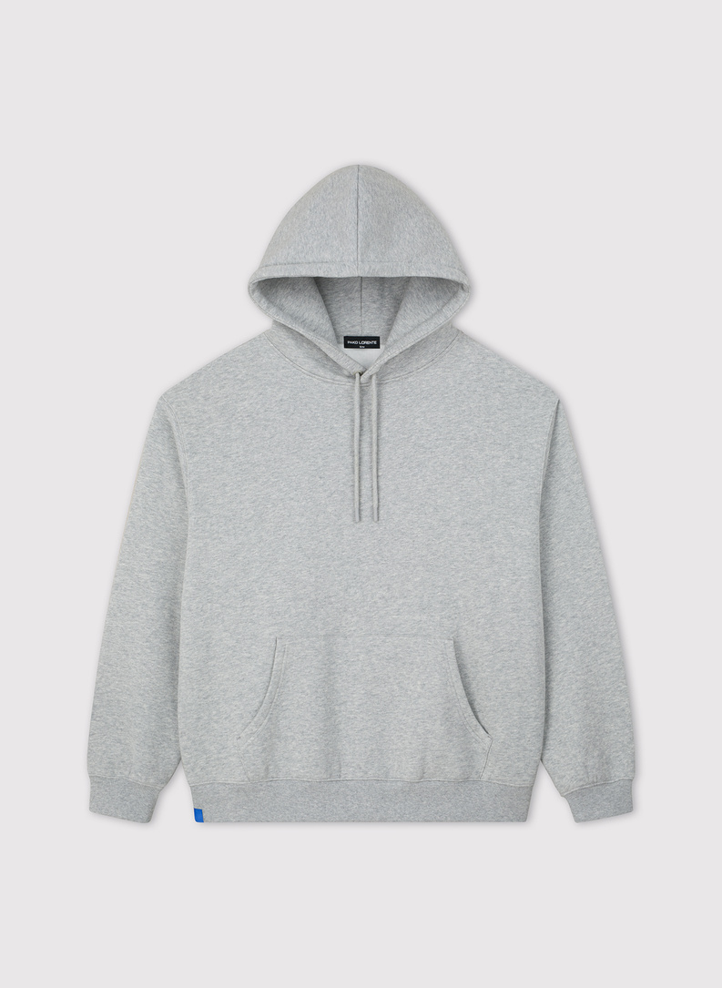 Szary dres męski z bluzą z kapturem