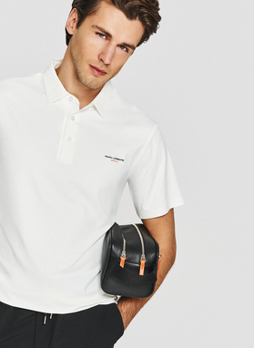 Dwukomorowa kosmetyczka męska