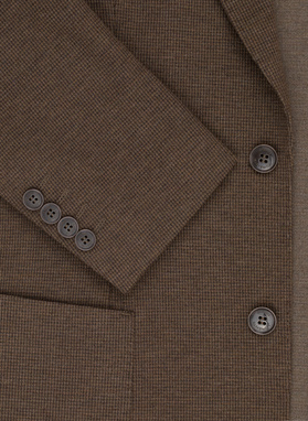 Brązowa marynarka męska