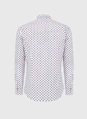 Koszula męska w mikrowzór