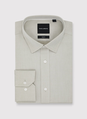 Oliwkowa koszula męska