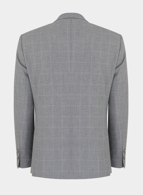 Szara marynarka garniturowa P22SF-3G-009-S-S