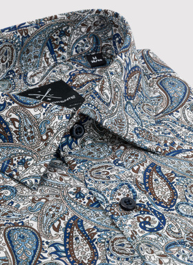 Koszula męska we wzór paisley