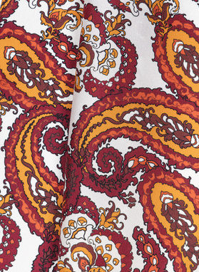 Jedwabna poszetka paisley