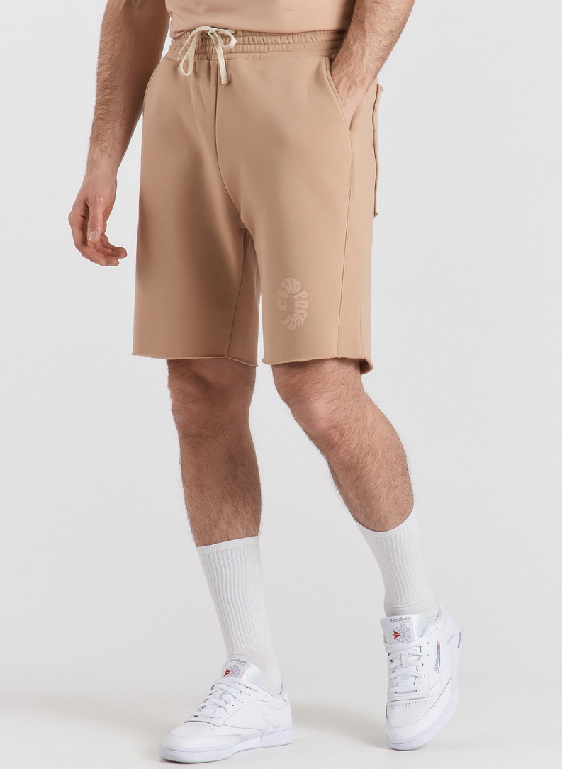 Brązowe szorty oversize C21SF-WS-003-A