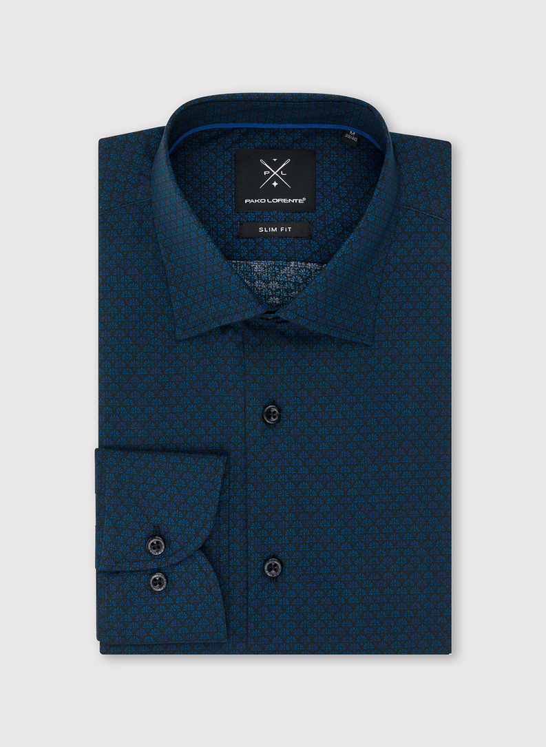 Koszula męska mikrowzór