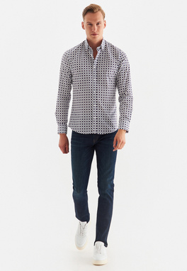 Koszula męska P22WF-1X-032-B-S