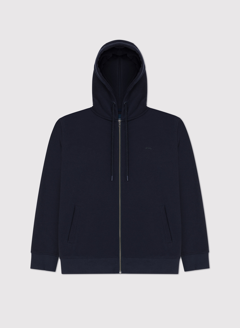 Rozpinana bluza dresowa w granatowym kolorze