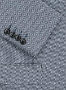 Szara marynarka męska melanż