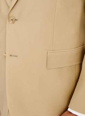 Ślubny wełniany garnitur męski