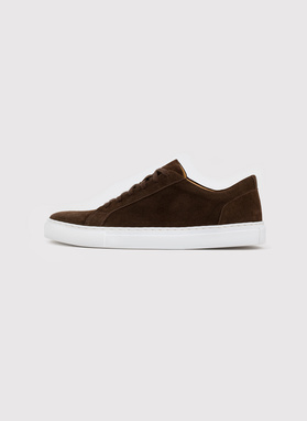 Brązowe sneakersy męskie