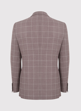 Różowa marynarka garniturowa P22SP-3G-019-W-S