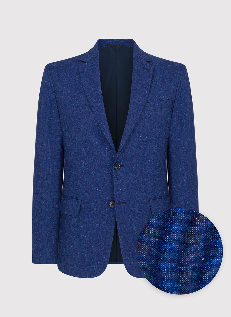 Niebieska marynarka męska