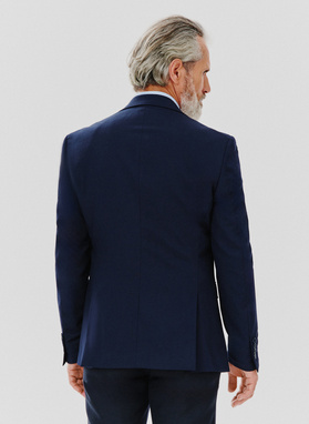 Klasyczna marynarka męska w kolorze granatowym