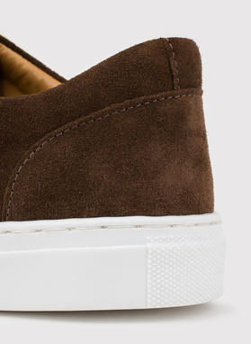 Brązowe sneakersy męskie