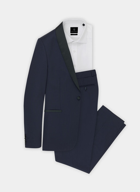 Spodnie smokingowe P000B-6S-002-G-S