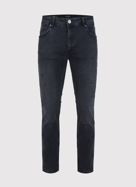 Szare spodnie męskie jeans