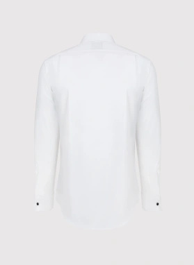 Ślubny smoking męski z szalowym kołnierzem