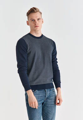 Sweter męski P21WF-2X-015-G