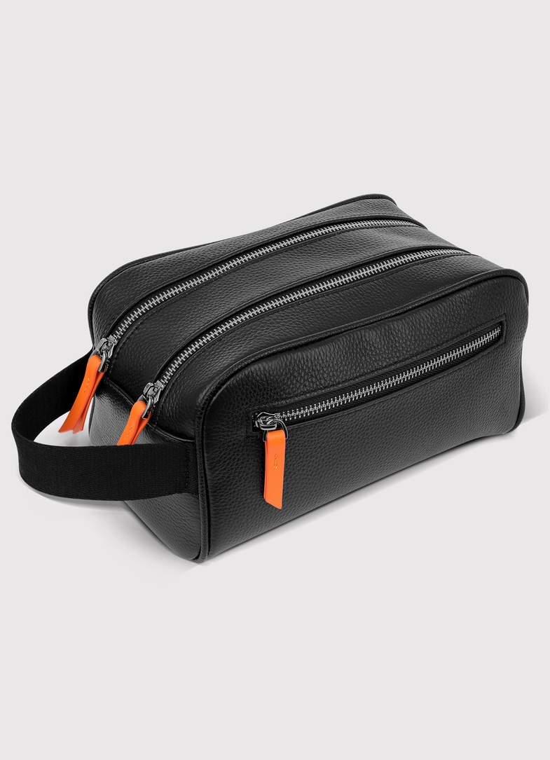 Dwukomorowa kosmetyczka męska