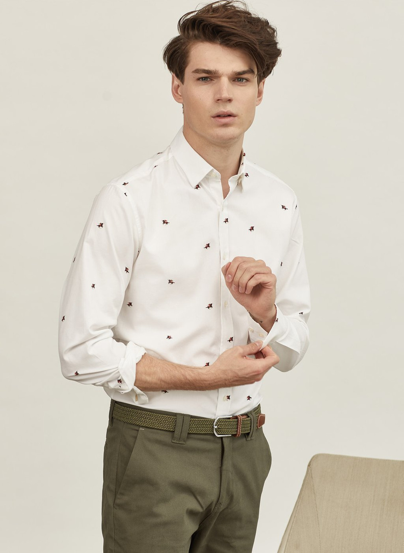 Koszula męska P20SF-1X-017-B