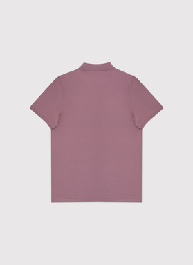 T-shirt polo w różowym kolorze