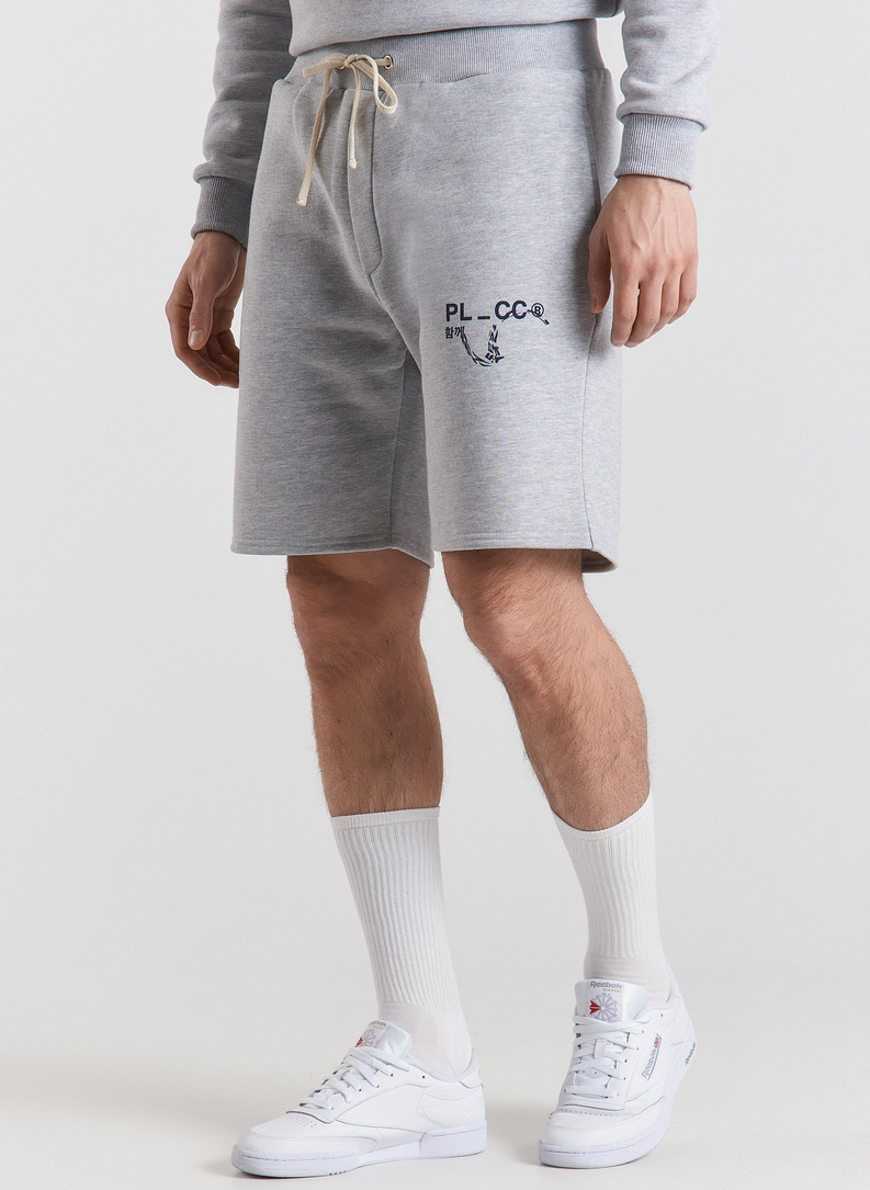 Szare szorty oversize C21SF-WS-001-S