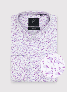 Koszula męska z zwierzęcym wzorem