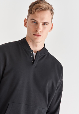 CZARNA BLUZA M21WF-2B-002-C