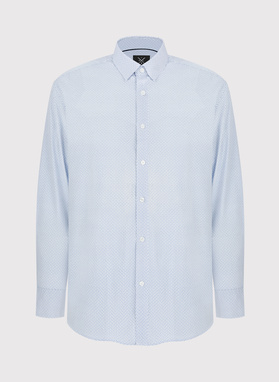 Koszula o kroju Regular w mikrowzór