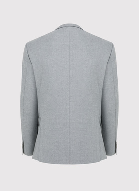 Szara casualowa marynarka męska