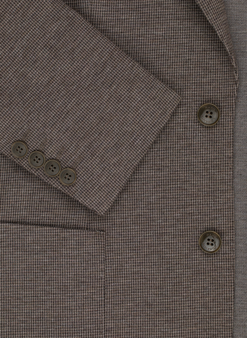 Szaro-brązowa marynarka męska