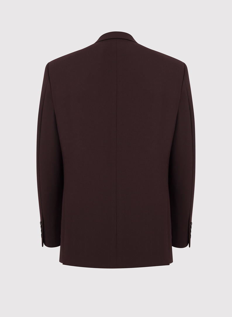 Burgundowa casualowa marynarka męska