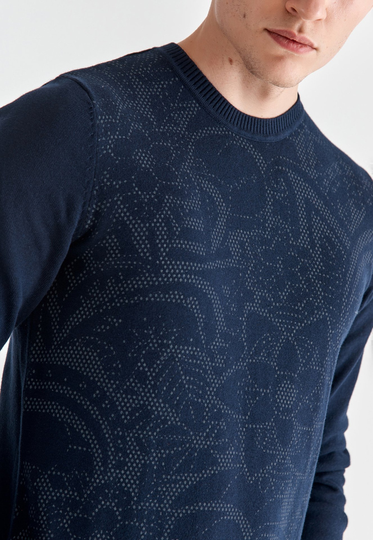 Sweter męski P21WF-2X-017-G