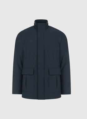 Ciemnogranatowa kurtka męska