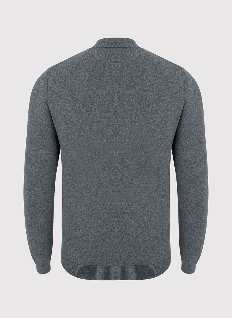 Półgolf męski szary P22WF-2X-007-S-0