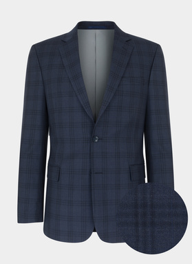 Granatowa marynarka garniturowa P21WP-3G-035-G